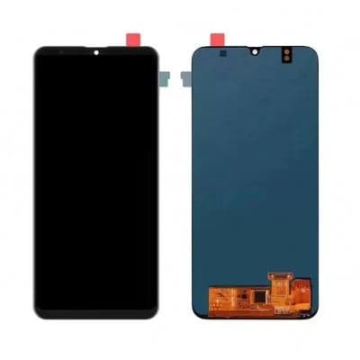 OLED Lcd Display Combo Folder for Samsung Galaxy A30s Black