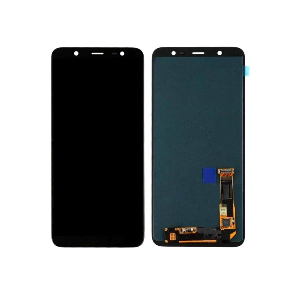 OLED Lcd Display Combo Folder for Samsung Galaxy A6 Plus Black