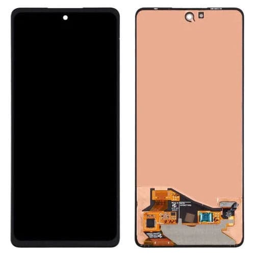 OLED Lcd Display Combo Folder for Samsung Galaxy A72 Black