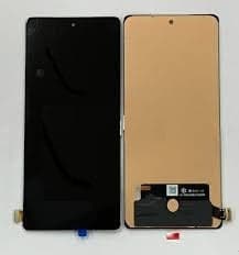 OLED Lcd Display Combo Folder for Tecno Camon 30 Pro Black