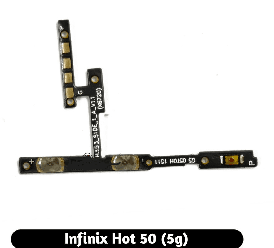Power Volume Button Flex for Infinix Infinix Hot 50 5g X6720