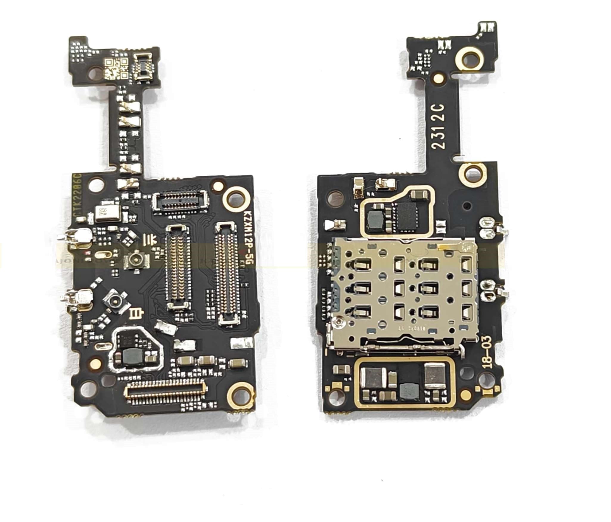Sim Card Reader Mic Board Flex for Xiaomi Mi 12 Pro