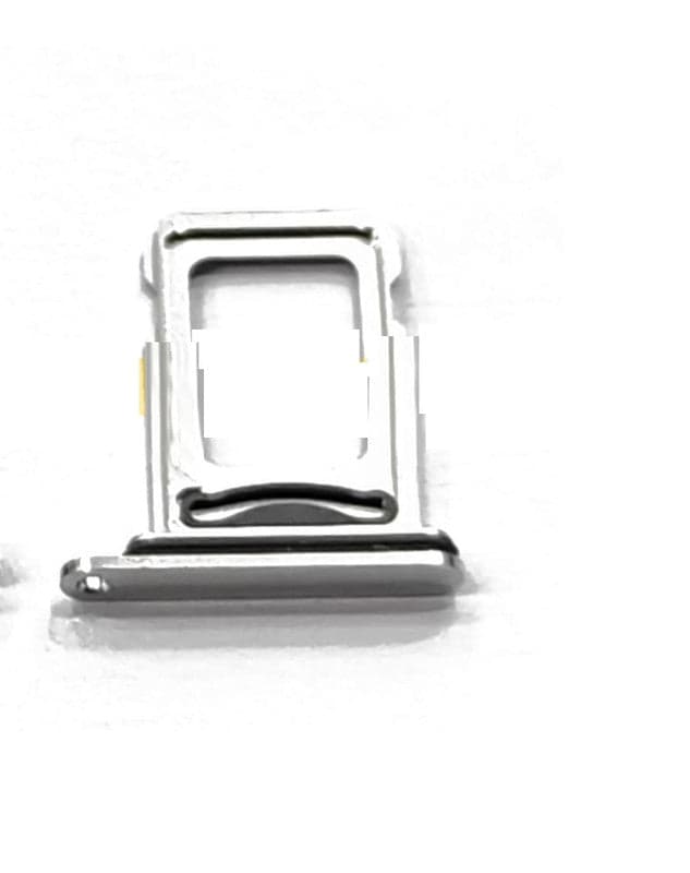Sim Tray Slot Holder for Apple iPhone 16 Pro Max Silver