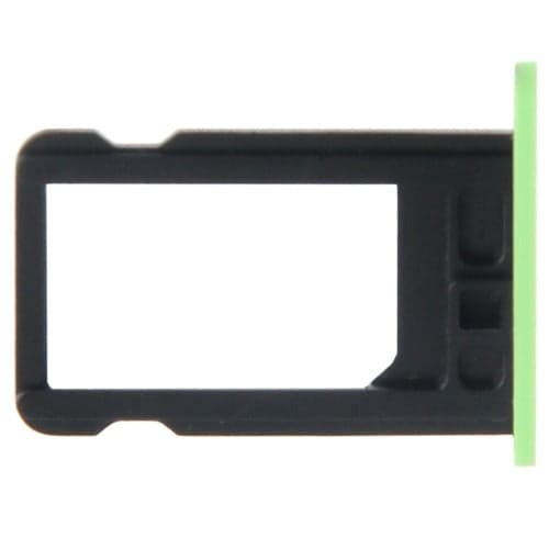 Sim Tray Slot Holder for Apple iPhone 5C Green