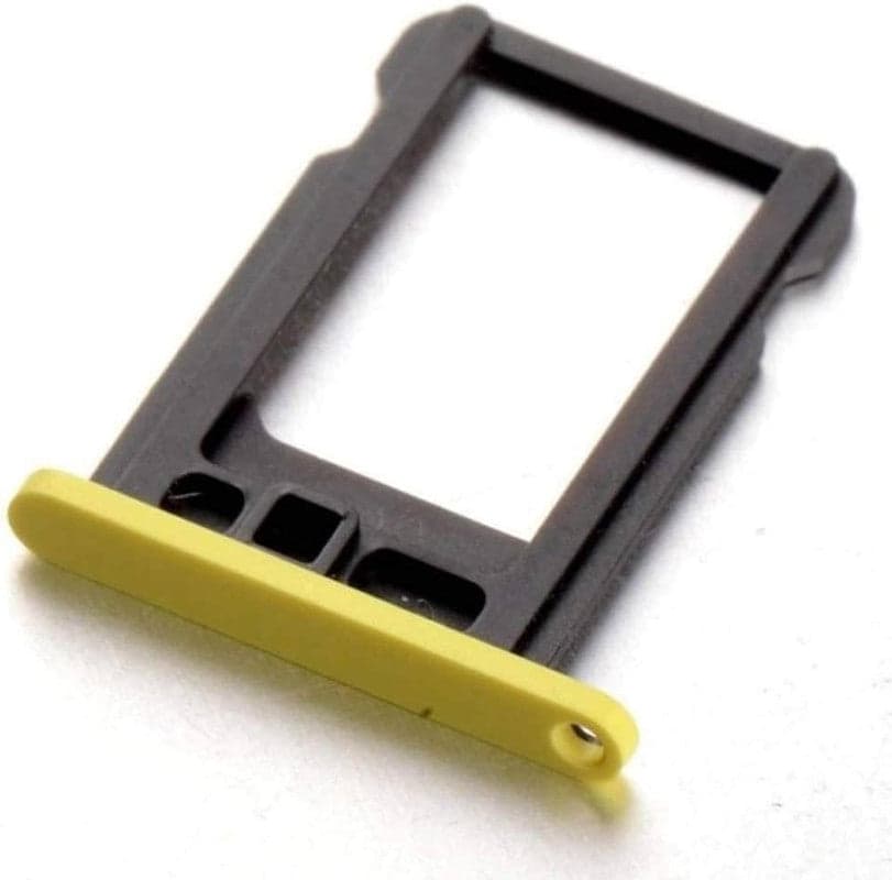 Sim Tray Slot Holder for Apple iPhone 5C Yellow thumbnail 2