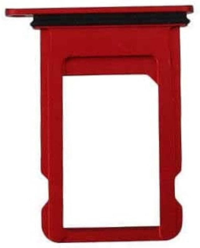 Sim Tray Slot Holder for Apple iPhone 7 Plus Red