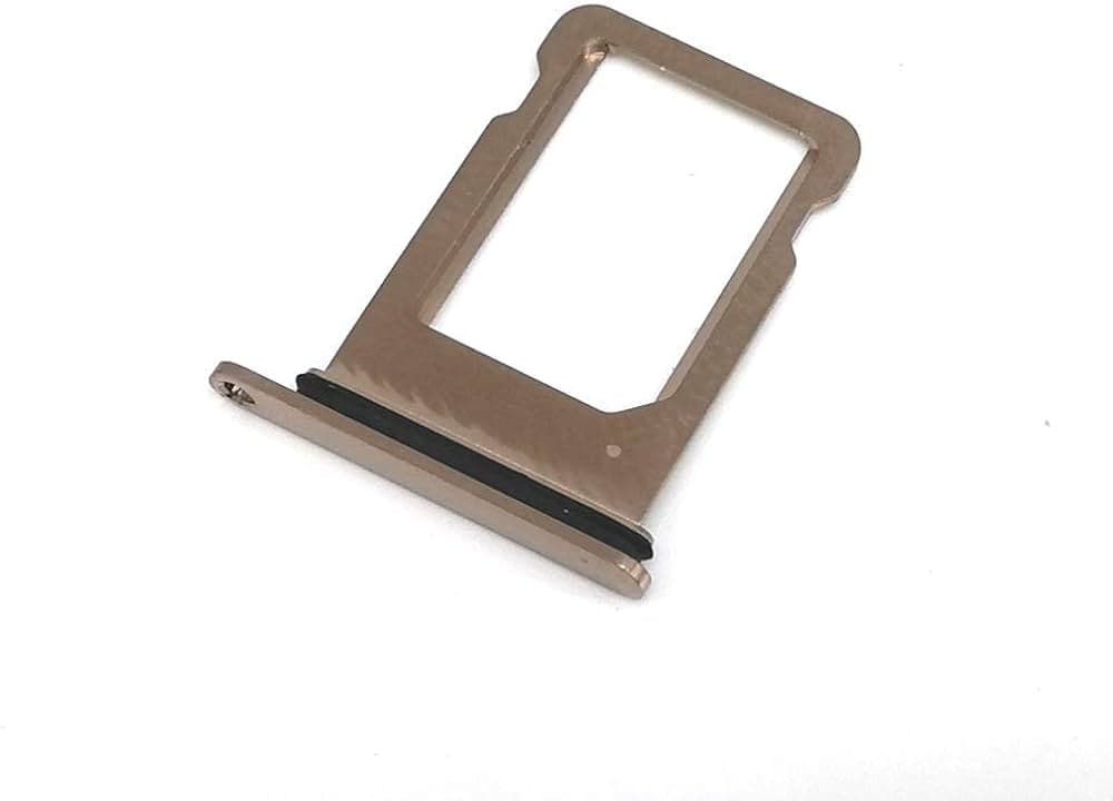 Sim Tray Slot Holder for Apple iPhone XS Gold