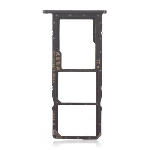 Sim Tray Slot Holder for Huawei Honor Y7 Prime 2019 Black
