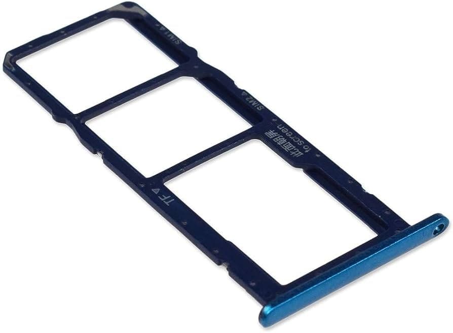 Sim Tray Slot Holder for Huawei Honor Y7 Prime 2019 Blue
