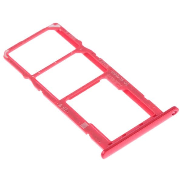 Sim Tray Slot Holder for Huawei Honor Y7 Prime 2019 Red