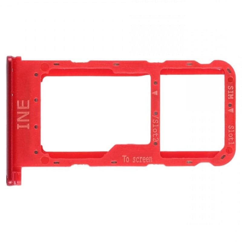 Sim Tray Slot Holder for Huawei Nova 3i Red