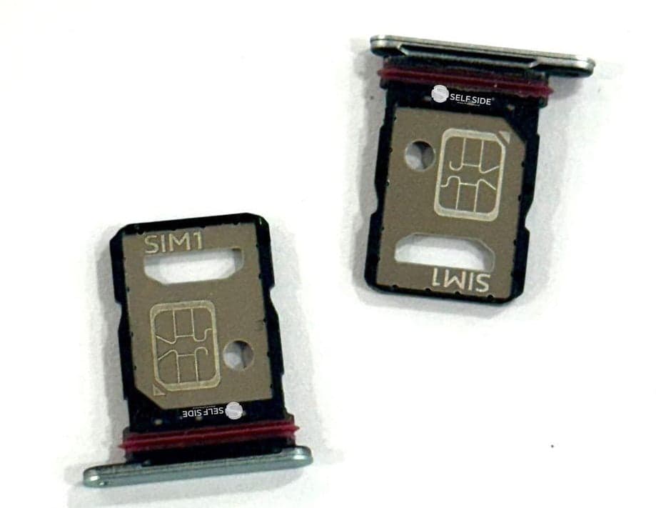 Sim Tray Slot Holder for IQOO Z9 Turbo Silver
