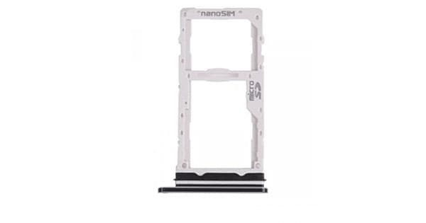 Sim Tray Slot Holder for LG G8X black Black