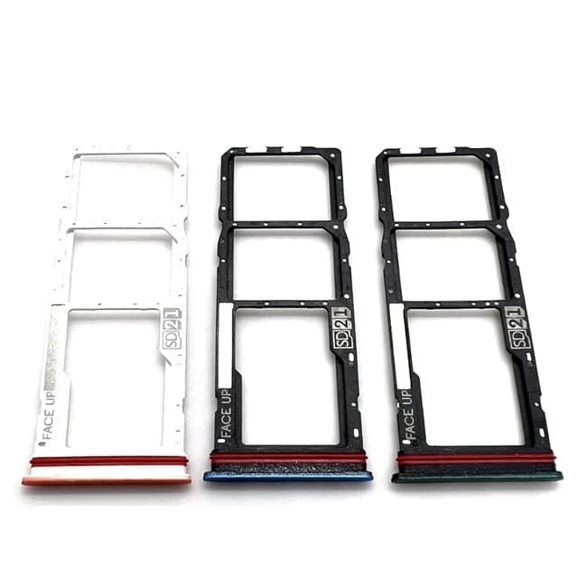 Sim Tray Slot Holder for Moto G04S Blue