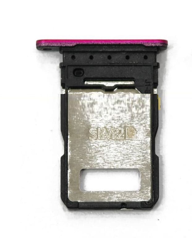 Sim Tray Slot Holder for Motorola Moto G96 Pink