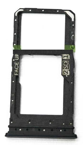 Sim Tray Slot Holder for Motorola Moto G86 Black