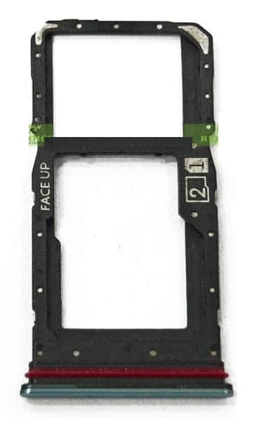 Sim Tray Slot Holder for Motorola Moto G86 Green