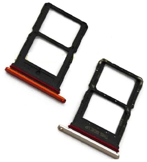 Sim Tray Slot Holder for Motorola Moto Razr 50 Silver