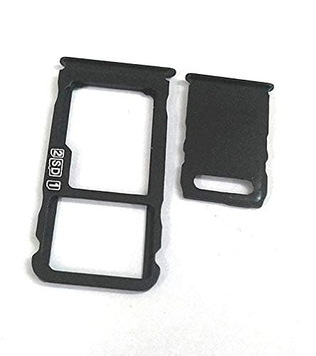 Sim Tray Slot Holder for Nokia 3.1 Plus Black thumbnail 2