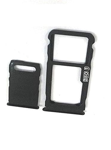 Sim Tray Slot Holder for Nokia 3.1 Plus Black thumbnail 3