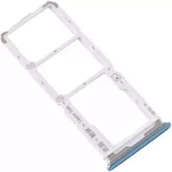 Sim Tray Slot Holder for Oppo A11K LightBlue