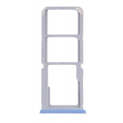 Sim Tray Slot Holder for Oppo A17 Blue