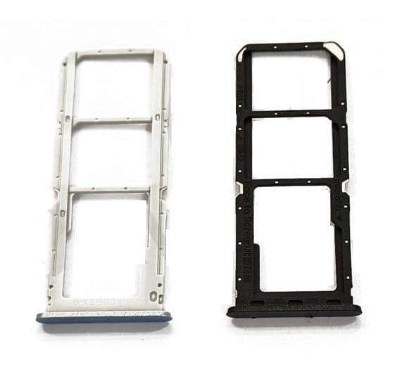Sim Tray Slot Holder for Oppo A18 Glowing Blue
