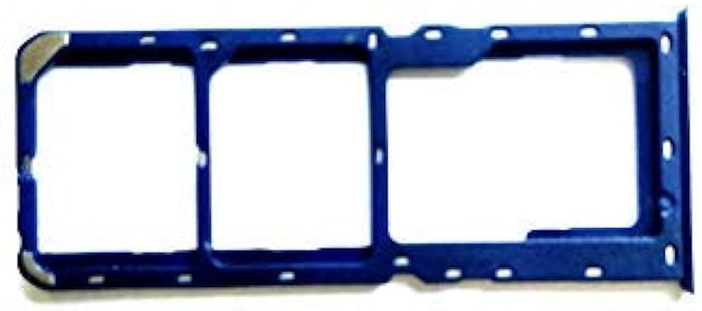 Sim Tray Slot Holder for Oppo A3S Blue
