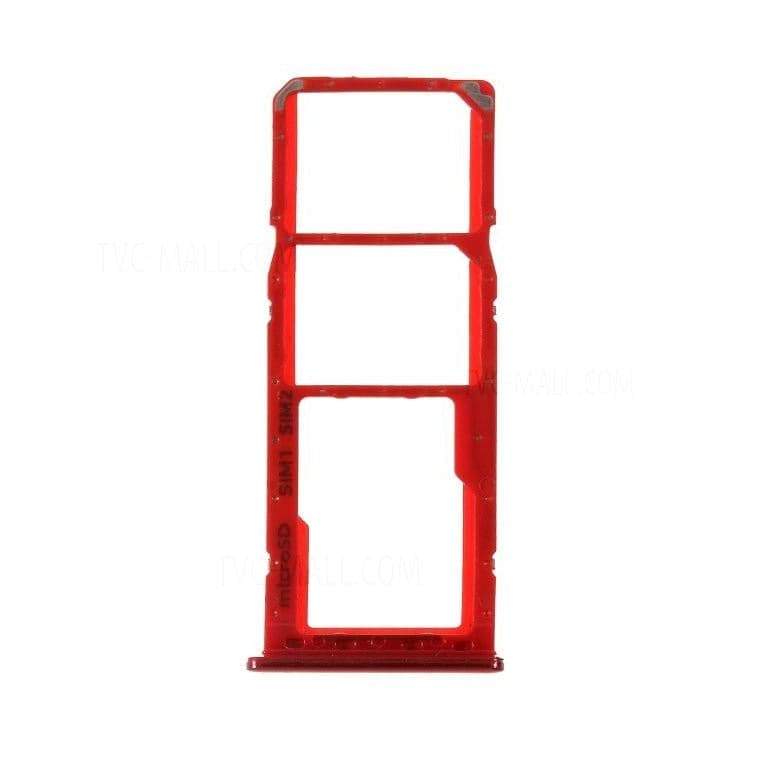 Sim Tray Slot Holder for Oppo A5s Red