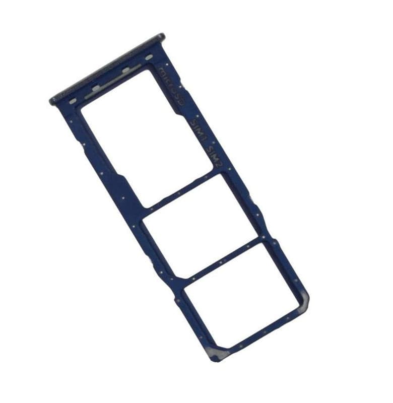 Sim Tray Slot Holder for Oppo A7 Blue