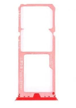 Sim Tray Slot Holder for Oppo F5 Red