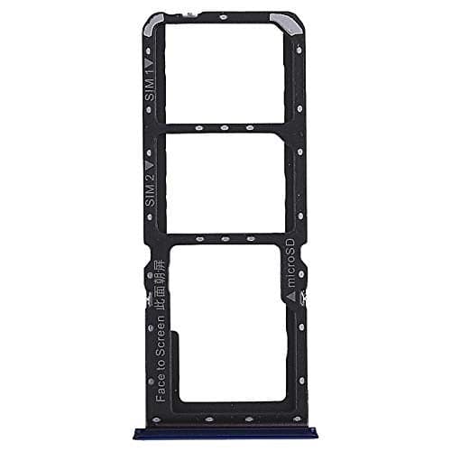 Sim Tray Slot Holder for Oppo K1 Blue