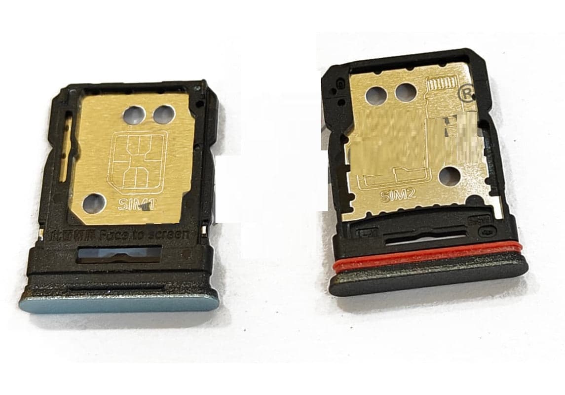 Sim Tray Slot Holder for Oppo K12 blue