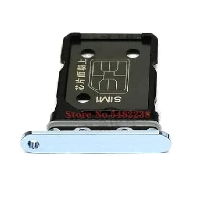 Sim Tray Slot Holder for Oppo Reno 7 Pro Blue