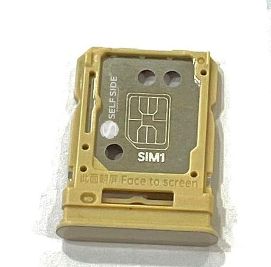 Sim Tray Slot Holder for Realme 12 Plus 5G Gold