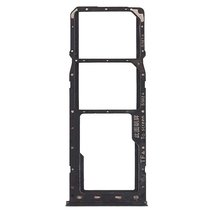 Sim Tray Slot Holder for Realme 6 Pro Black
