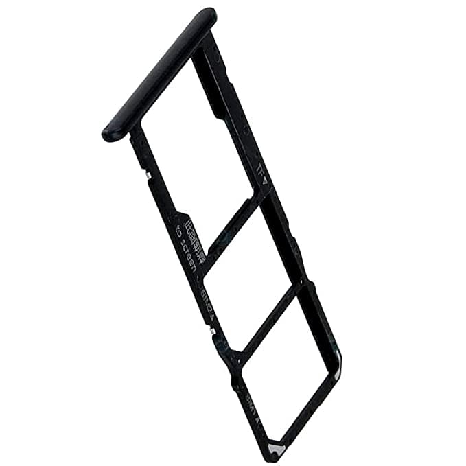 Sim Tray Slot Holder for Realme C12 Black