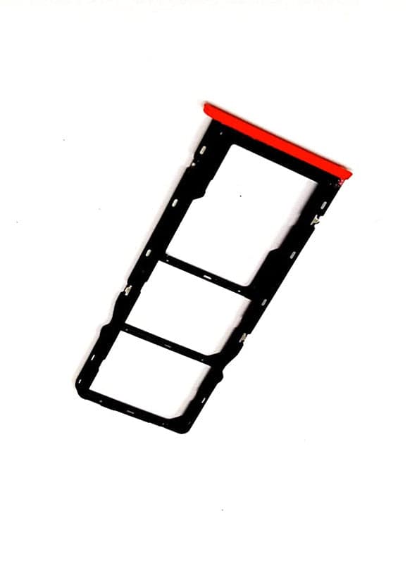 Sim Tray Slot Holder for Realme C15 Red