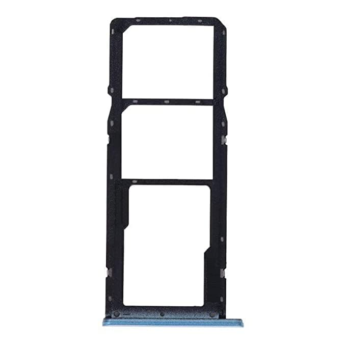 Sim Tray Slot Holder for Realme C21 Blue