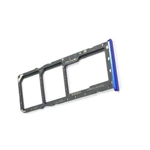 Sim Tray Slot Holder for Realme C3 Blue