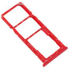 Sim Tray Slot Holder for Realme C3 Red