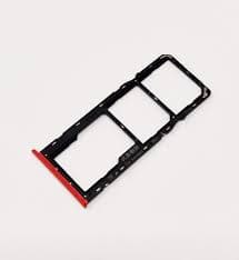 Sim Tray Slot Holder for Realme Narzo 20A Red