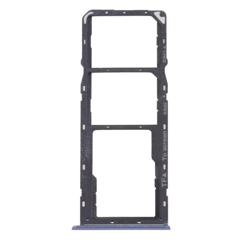 Sim Tray Slot Holder for Realme Narzo 30 Blue