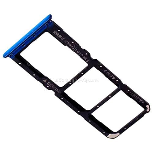 Sim Tray Slot Holder for Realme XT Blue