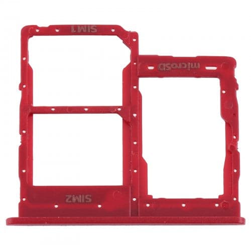 Sim Tray Slot Holder for Samsung Galaxy A01 Red