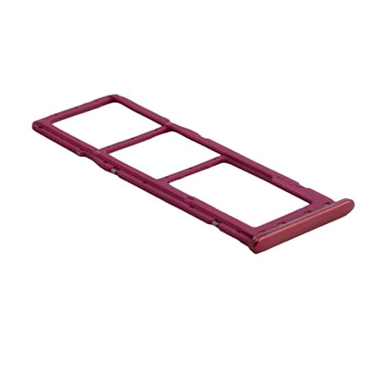 Sim Tray Slot Holder for Samsung Galaxy A7 2018 Red
