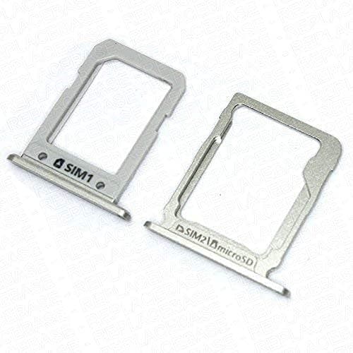 Sim Tray Slot Holder for Samsung Galaxy A8 White