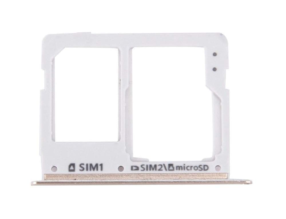 Sim Tray Slot Holder for Samsung Galaxy C5 Pro Gold