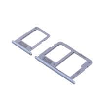Sim Tray Slot Holder for Samsung Galaxy J3 2017 Silver