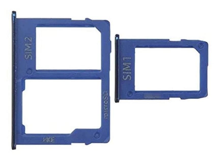Sim Tray Slot Holder for Samsung Galaxy J4 core Blue